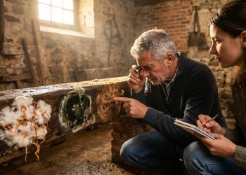 mérule, moisissure ou coniophore des caves : comment distinguer ?