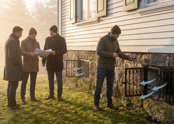 ventilation et aération du vide sanitaire pour prévenir la mérule